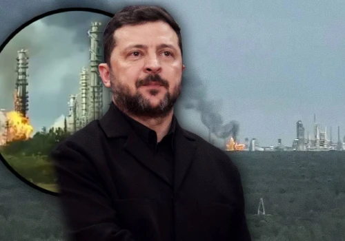 Zełenski mówi o ataku na Syberii. Wskazuje na zmianę w Rosji