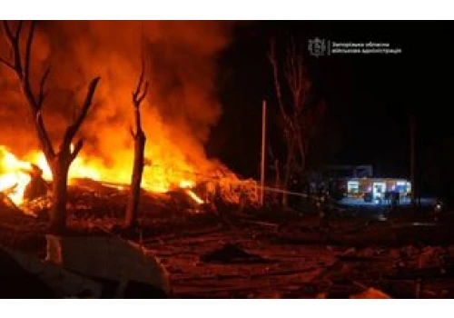 Zmasowany atak na Ukrainę. Wybuchy w Kijowie i Zaporożu. Są zabici