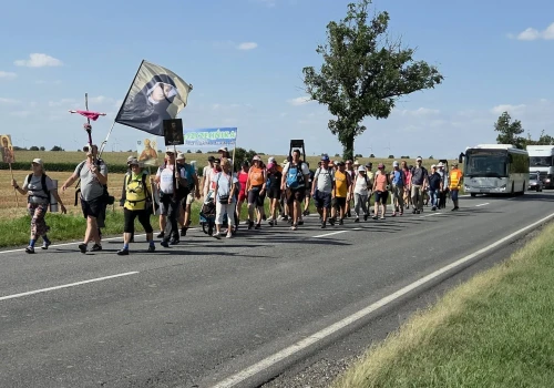 Coraz bliżej Jasnej Góry. Szczecińscy pielgrzymi mają za sobą setki kilometrów