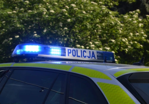 Samochód wypadł z drogi krajowej nr 12 w Anusinie. Utrudnienia na trasie Piaski–Chełm