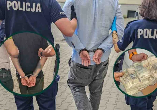 Obrobili seniorów w Sulechowie i Żarach. Oszuści wpadli w ręce kryminalnych z gotówką w plecaku