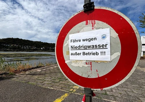 Ren pęka na pół. Alarmująco niski poziom wody. Niemcom grozi paraliż