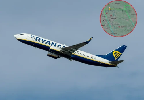 Samolot Ryanair zawrócił na lotnisko w Polsce. Wykryto problem