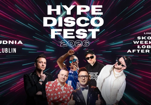 Hype Disco Festiwal 2026 już 9 grudnia w Lublinie. Sprawdź kto wystąpi