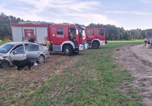 Samochód osobowy zderzył się z quadem