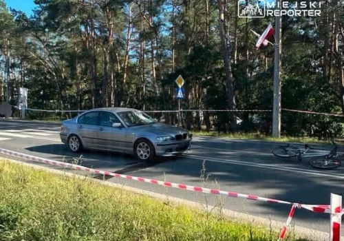 16-latka wjechała na rowerze na przejście dla pieszych i została potrącona przez 20-latka w BMW. Nastolatka w ciężkim stanie