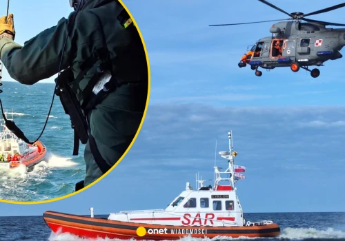 Surfer zaginął w rejonie Chałup. Służby znalazły jego deskę. Trwa akcja służb