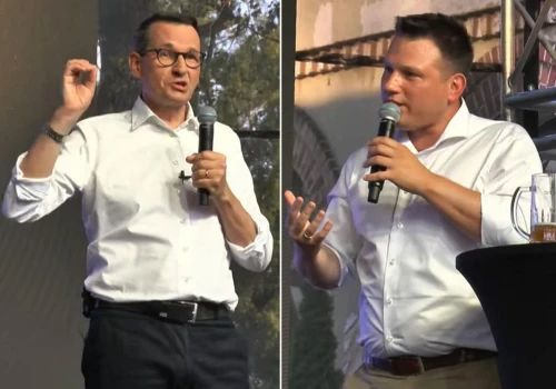 Mentzen zaatakował Morawieckiego. Były premier odpowiedział jednym zdaniem. Uderzył …