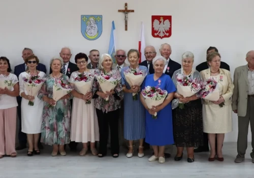 Złote Gody w gminie Wysokie Mazowieckie. Dziesięć par świętowało 50-lecie małżeństwa