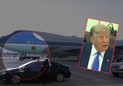 Samolot odleciał bez Trumpa. Nie do wiary, gdzie się schował! „Został wyprowadzony”