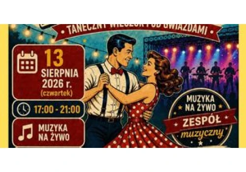 Potańcówki wracają do łask! W Myszkowie zatańczą pod gwiazdami przy muzyce na żywo
