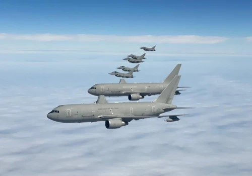 50000 godziny nalotu KC-767A Sił Powietrznych Włoch
