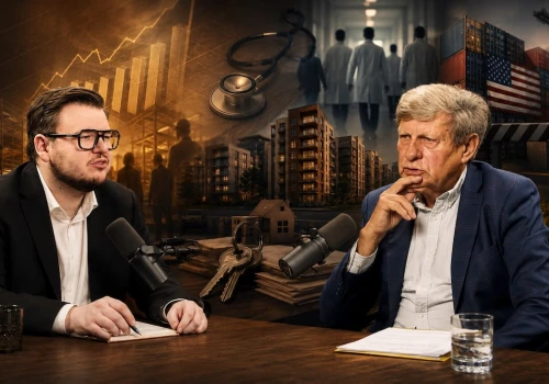 Zapytałem Leszka Balcerowicz co zrobić, gdy ktoś ma 50 mieszkań, a ktoś żadnego. Było też o podatku katastralnym