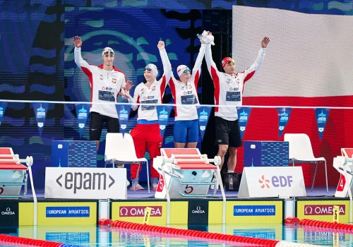 Paryż. Polska sztafeta mieszana 4×100 m w stylu zmiennym ósma w Europie