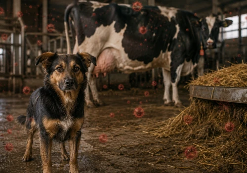 Prawie trzy razy większe ryzyko poronienia. Neosporoza uderza w rozród krów