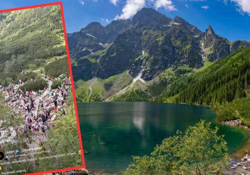 Pokazali nagranie z Morskiego Oka. 