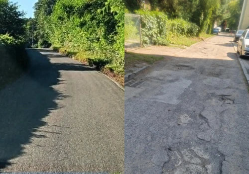 Rzeszów remontuje osiedlową ulicę na Słocinie. Mieszkańcy wymieniają następne w kolejce