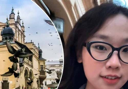 Jest z Chin, mieszka w Krakowie. “Rodzice nie wiedzieli, że jest taki kraj”
