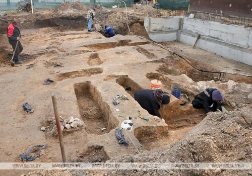 W Grodnie odkryto fragmenty dawnego kościoła. Jego fundamenty liczą ponad 400 lat