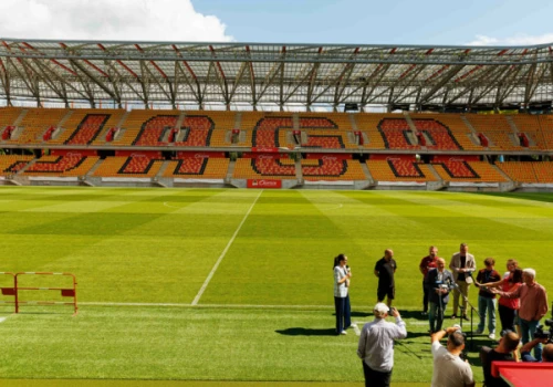 JAGA już na trybunach. Białystok zyskał nowy stadionowy symbol