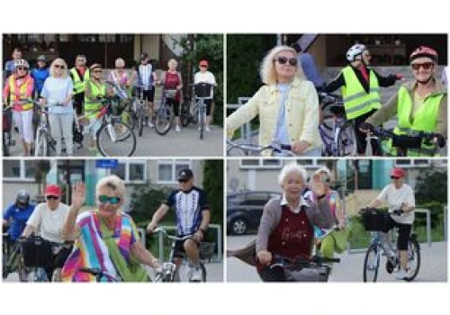 Seniorzy z Włocławka przejechali rowerami do Wieńca-Zdroju