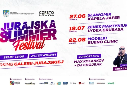 Modelki, PARTY BUS i laser show na finał Jurajska Summer Festiwal Ostatnia odsłona już 22 sierpnia!