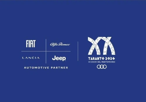 Stellantis, za pośrednictwem marek Alfa Romeo, Fiat, Lancia i Jeep, jest Partnerem Motoryzacyjnym XX Igrzysk Śródziemnomorskich Taranto 2026