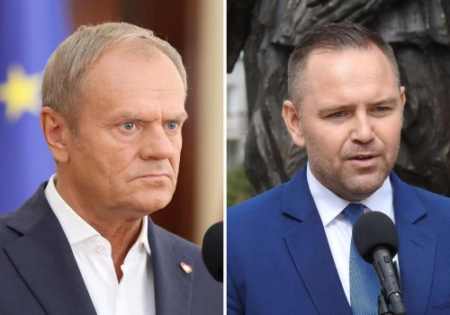 Nawrocki uszczypliwie w kierunku Tuska. „Niezrealizowane marzenia”