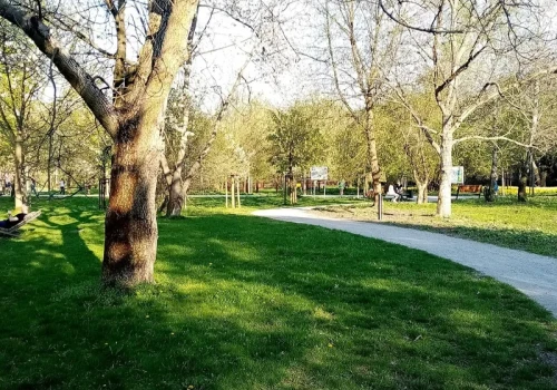Ten warszawski park dla wielu jest tajemnicą. 2 hektary zieleni i dużo kwiatów