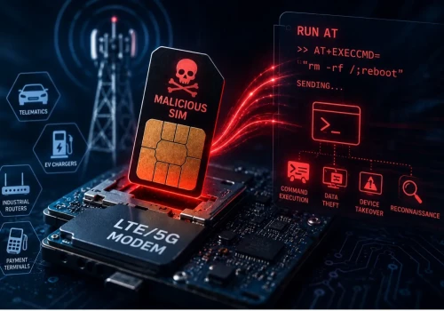 Złośliwa karta SIM może przejąć modem. Niebezpieczna funkcja RUN AT w urządzeniach IoT