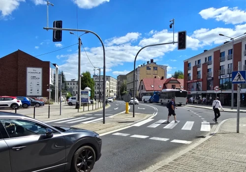 Nowe światła na ruchliwym przejściu w centrum Bielska-Białej. Będą zmiany dla kierowców i pieszych?