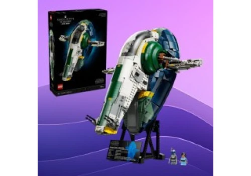 Zestaw LEGO Star Wars Patrolowiec typu Firespray Jango Fetta za 999 zł (cena kat. 1299 zł) w Media Expert