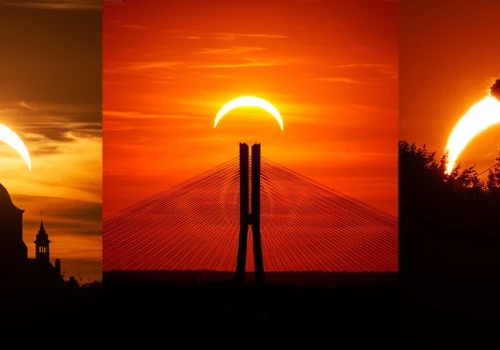 Fotograficzne podsumowanie zaćmienia Słońca. Internet zalała fala zdjęć