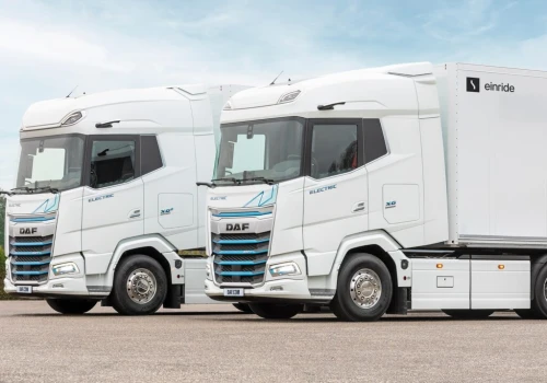 Elektryczne DAF-y będą autonomiczne. Pierwsze testy systemu Einride Driver w 2027 roku