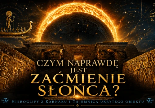 CZYM NAPRAWDĘ JEST ZAĆMIENIE SŁOŃCA? TAJEMNICZY OBIEKT ZA SŁOŃCEM I SEKRET ZAĆMIEŃ