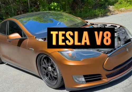 Tesla V8 od Rich Rebuilds. Jak powstał i gdzie jest dziś najsłynniejszy Model S z LS3 z Camaro?