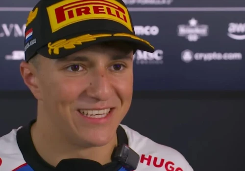 Hadjar wskazał, gdzie Verstappen wciąż jest poza jego zasięgiem