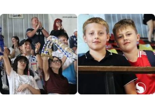 Hokej w środku lata. Kibice Unii Oświęcim wspierali swoją drużynę w sparingu przeciwko GKS Katowice