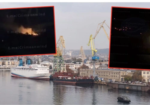 Sewastopol w ciemnościach po masowym ataku. Rosyjskie władze apelują do mieszkańców