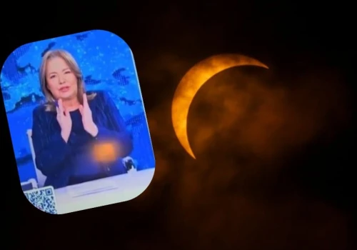 Holecka w Republice wstrzymała Księżyc, ruszyła Ziemię. Spektakularna wpadka na antenie TV