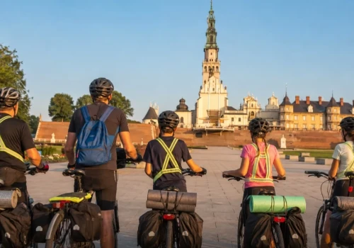 439 kilometrów w sześć dni. Rowerowi pielgrzymi z Wysokiego Mazowieckiego dotarli na Jasną Górę