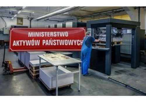 Drukowali mapy dla wojska i matury. Zostali bez pensji