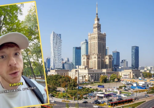 Amerykanin postanowił sprawdzić czystość w Warszawie. 