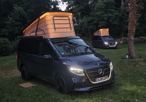 Spałem na dachu auta. Dzięki nowemu Mercedesowi Marco Polo zrozumiałem sens glampingu