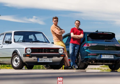 Jeździliśmy pierwszym i najnowszym Volkswagenem Golfem GTI. Co za urodziny!