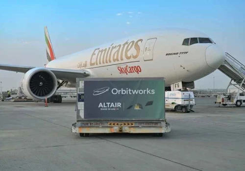 Emirates SkyCargo zrealizowały B777F transport Altair-1