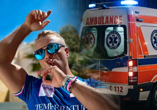 Skolim miał poważny wypadek! Artysta spadł ze sceny. Potrzebna była pomoc