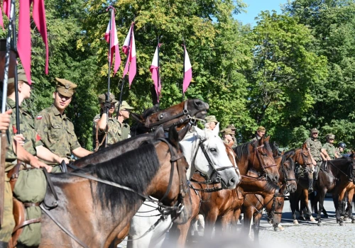 Kodeń: XVIII Podlaska Konna Pielgrzymka w hołdzie Kawalerii Rzeczpospolitej