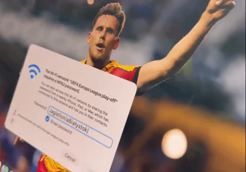 Jagiellonia zakpiła z Rangers. Ten film ma już ponad 2 miliony wyświetleń