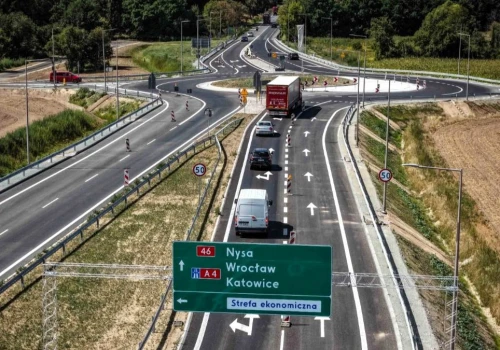 Otwierają rozbudowaną drogę krajową nr 46 na wylocie z Opola